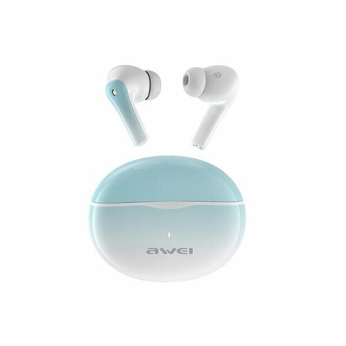 Беспроводные наушники Awei T62 ENC Bluetooth 53 белый 157200₽