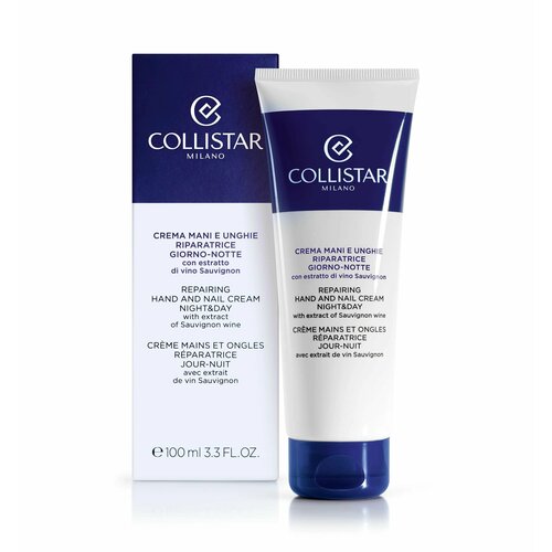 Collistar - Revitalizing Hand And Nail Cream Восстанавливающий крем для рук и ногтей 100 мл крем для рук collistar восстанавливающий крем для рук и ногтей repairing hand and nail cream