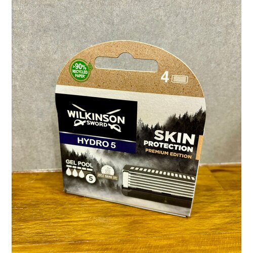 Сменные лезвия Wilkinson Sword Hydro 5 Skin Protection Premium Edition 4 шт.