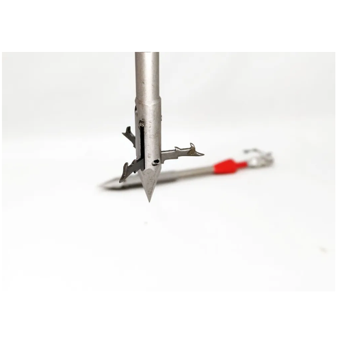 фото Дротик гарпун для рогатки глубинный зеленый 5шт rusminigun