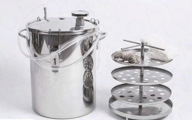 фото Коптильня Аромат КНГ-14 горяч. копчения, нерж. сталь, 14л