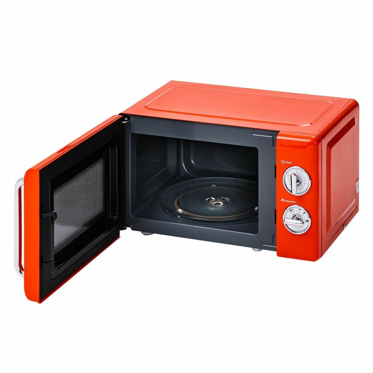 Микроволновая печь MANYA M20MR01O оранжевый 20 л 700 Вт - фотография № 5