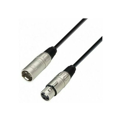 Кабель аудио 1xXLR - 1xXLR Adam Hall K3MMP0600 6.0m dmx кабель 3 pin xlr m xlr f 3м adam hall k3 dmf 0300