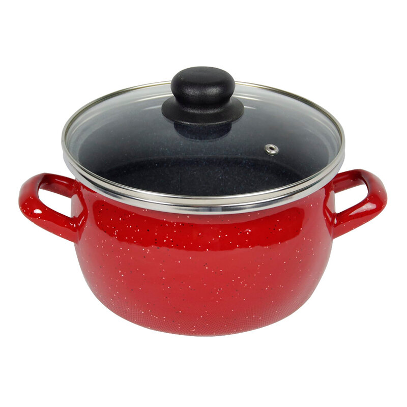 фото Кастрюля сантэкс Красный гранит 1,5 л 1-2415112