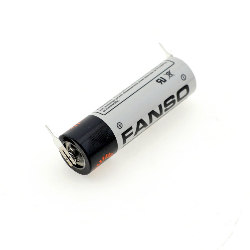 фото Элемент питания батарейка FANSO ER14505H/2PT 3.6V 2700mAh Li-SOCl2 с 2-мя выводами на плату 1 шт