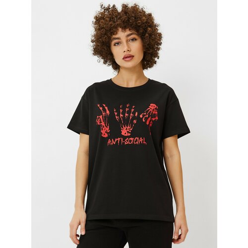 Футболка VOSQ, размер M, черный