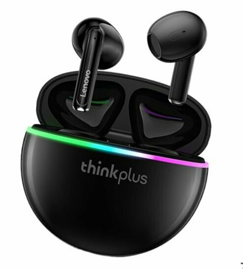 Беспроводные наушники Lenovo XT97 True Wireless Earbuds черный