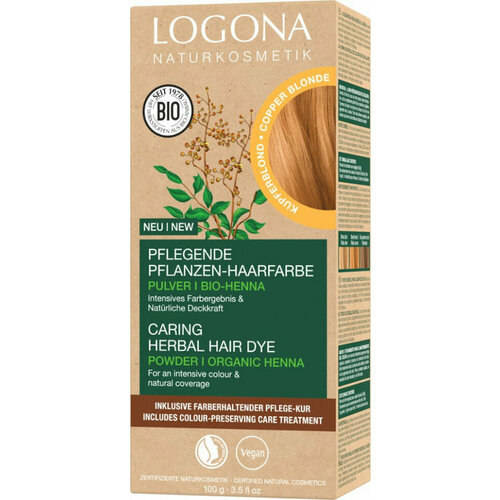 LOGONA Травяная краска для волос 