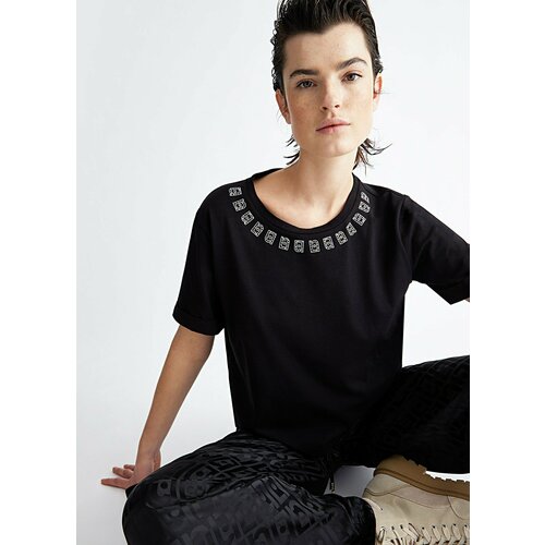 фото Футболка liu jo, размер l, черный