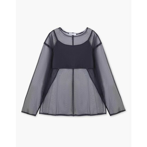 фото Лонгслив gloria jeans, размер m (44-46), фиолетовый