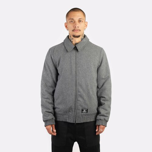 бомбер alpha industries b 15 flight jacket размер xxl зеленый Бомбер ALPHA INDUSTRIES Wool Harrington Flight Jacket, размер XXL, серый