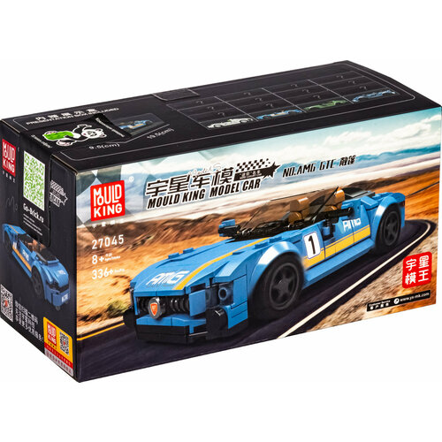 Конструктор Mercedes AMG GT из 336 деталей конструктор lego ® speed champions 76904 mopar dodge srt top fuel dragster and 1970 dodge challenger t a