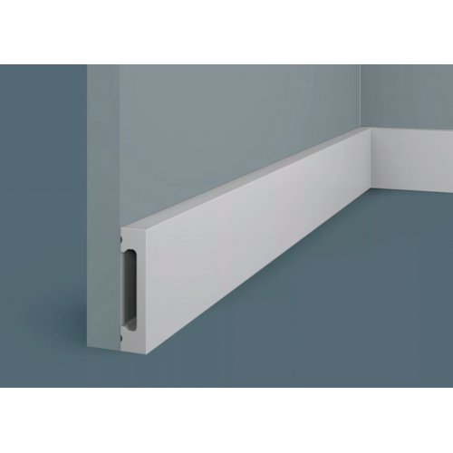 фото Плинтус Cosca PX050-038 Экополимер В65хШ15хД2000 мм / Коска.