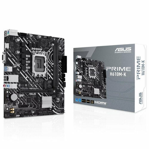Материнская плата Asus PRIME H610M-K 90MB1GA0-M0EAY0 11497₽