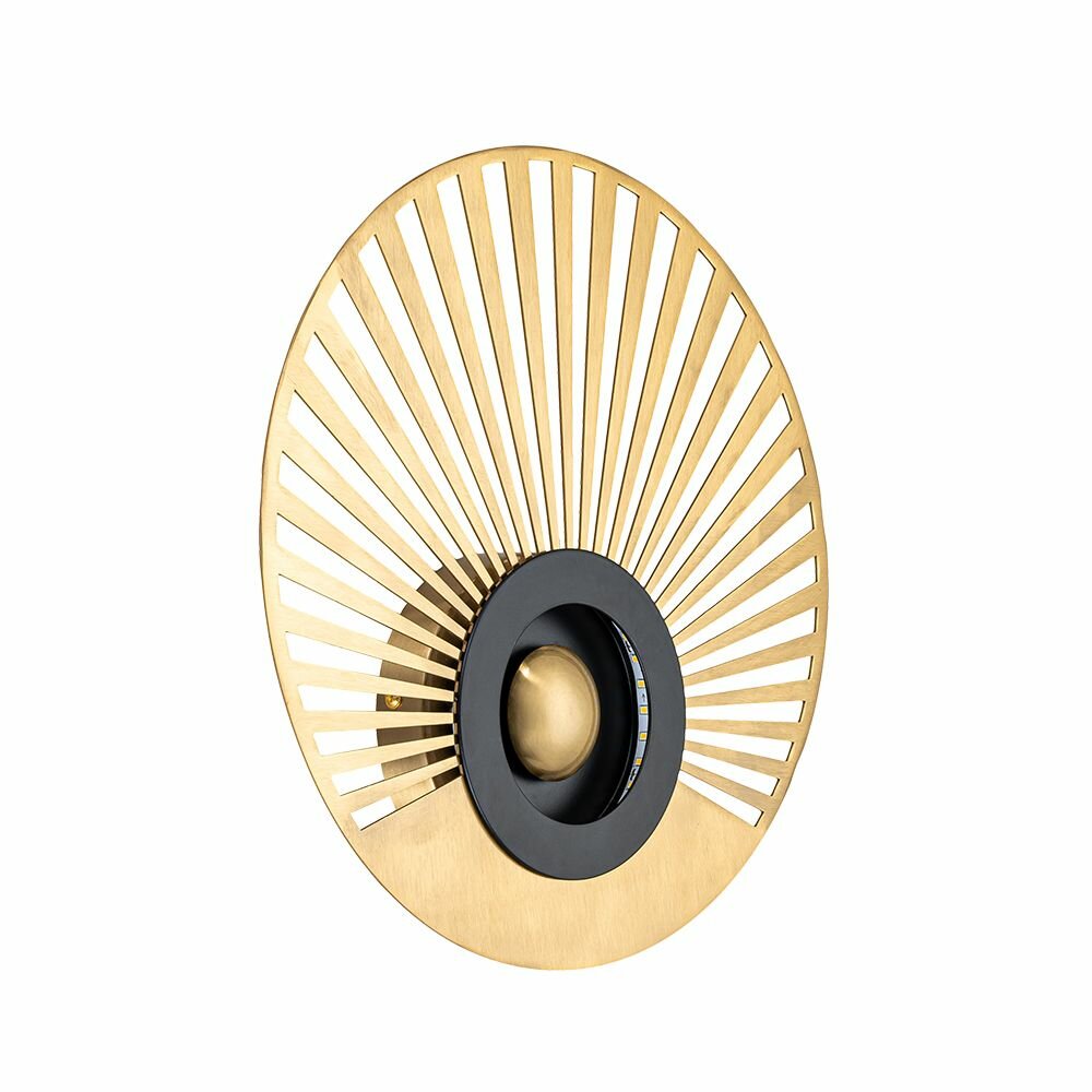 Декоративная подсветка Arte Lamp Biscotto W300xL40xH300 мм LED цвет золото арт. A2641AP-1GO