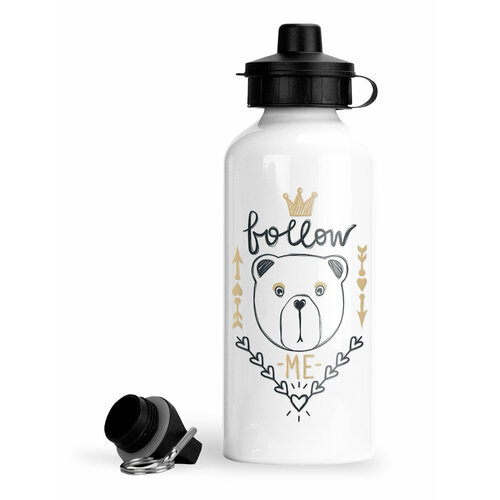 фото Спортивная бутылка для воды follow me luzimuzi