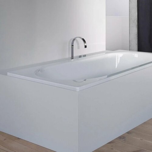 Стальная ванна 180x80 см Bette Starlet 1630-000 PLUS с покрытием Glaze Plus стальная ванна bette starlet 180x80 1630 000 plus с шумоизоляцией и антигрязевым покрытием
