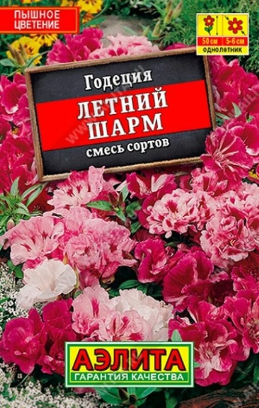 Семена Годеция Летний шарм смесь сортов (однолетние) ЛД (Аэлита) 005г