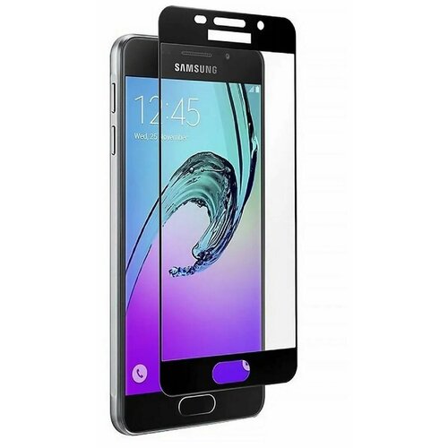 Защитное стекло 5d для Samsung Galaxy A3 2016 SM A310f, черное