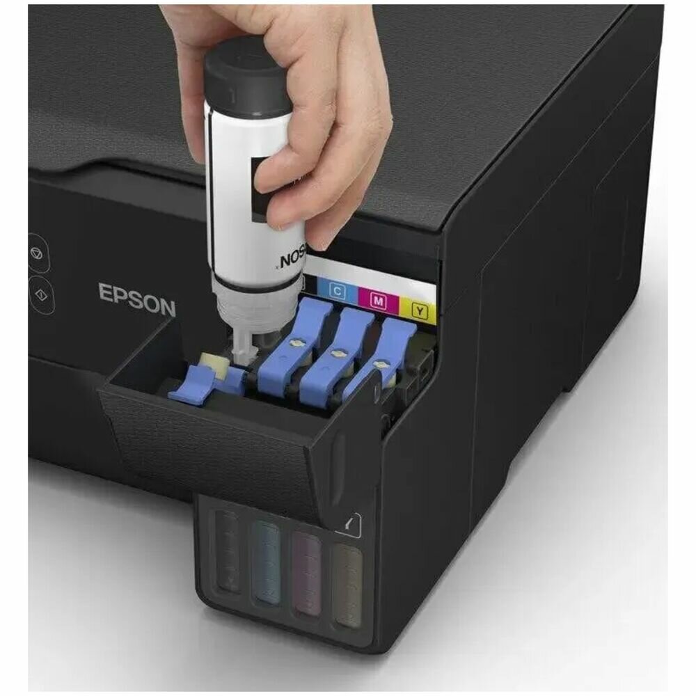 МФУ цветное Epson C11CK58405 струйный, A4, 4 цвета, 15стр/мин (A4 ч/б), 8стр/мин (A4 цв.), 4800x1200 dpi, СНПЧ, USB, WiFi, черный - фото №4