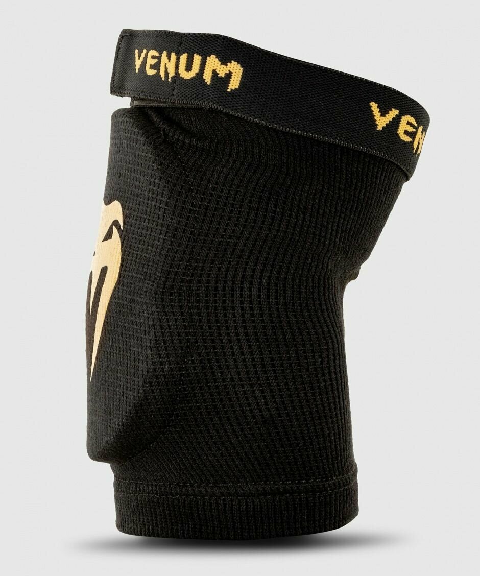 Изображение Налокотники спортивные, защитные для единоборств Venum Kontact - Black/Gold (S)
