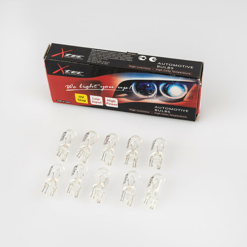 Лампа W5W 12V 5W W2,1x9,5d (Au-lite)