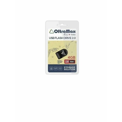 USB флеш накопитель OM-4GB-330-Black