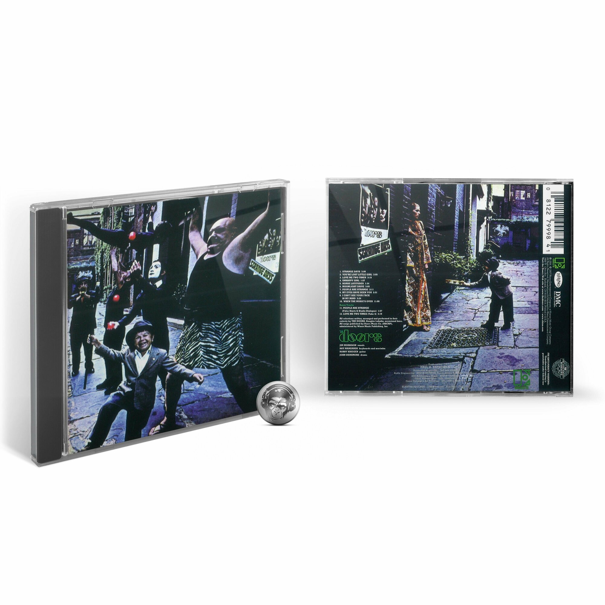 The Doors - Strange Days (1CD) 2007 Jewel Аудио диск Медиа - фото №1