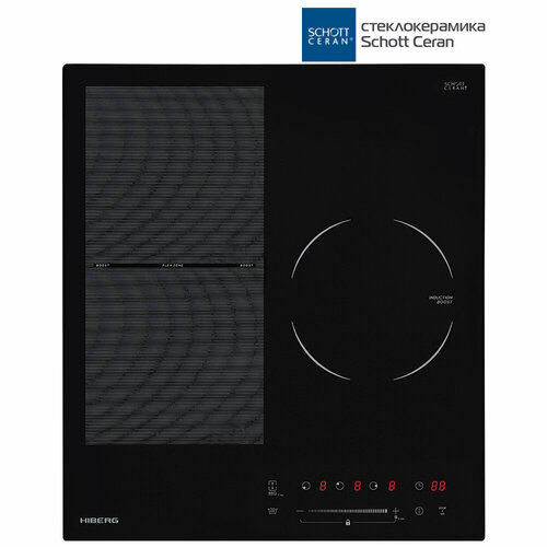 Индукционная варочная поверхность HIBERG i-MS 4539 B стеклокерамика черный 3880000₽