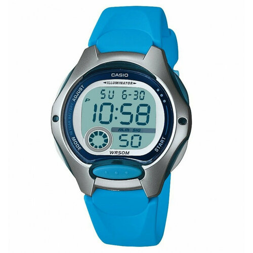 фото Наручные часы casio, голубой