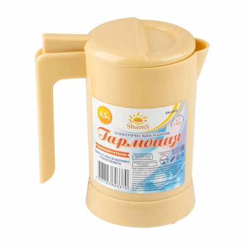 Чайник электрический SHAMS Гармония SH-002 05 л бежевый 111400₽