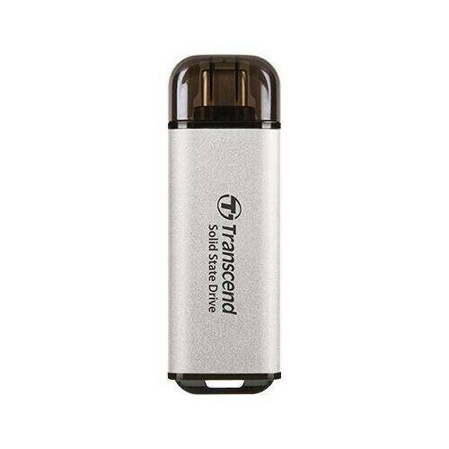 Внешний жесткий диск 512GB Transcend ESD300 TS512GESD300S серебристый USB-C