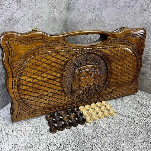 Нарды резные 