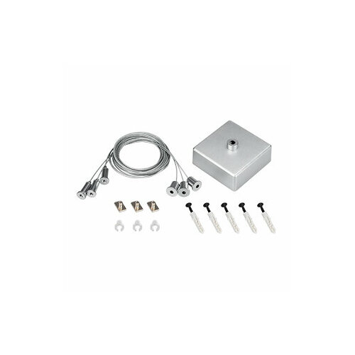 Arlight Подвес ARL-3x2m Set (Silver box, Pad 9x2mm) (Металл) 040293 (7 компл.) подвес arl 3x2m set silver box pad 9x2mm arlight металл