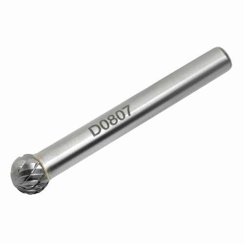 SDW TOOLS Борфреза сферическая D080706, двойная насечка ВК8 cu00321