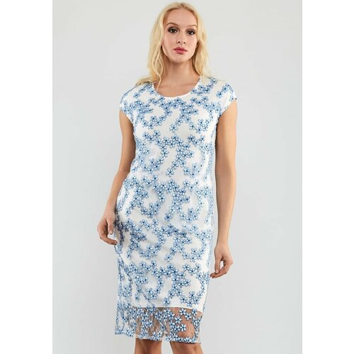 Платье TOP DESIGN, размер 44, белый