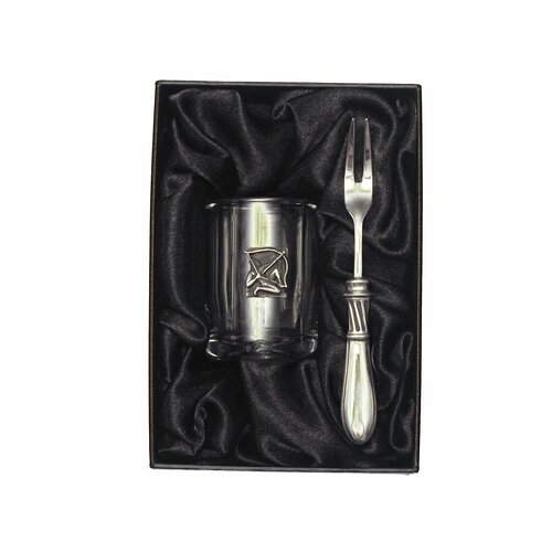 Подарочный набор стопка с накладкой знак зодиака 