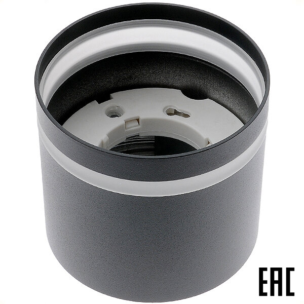 Светильник-спот 93373 черный NGX-C-003-02 башня с рассеивателем-вставкой GX53 (Navigator)