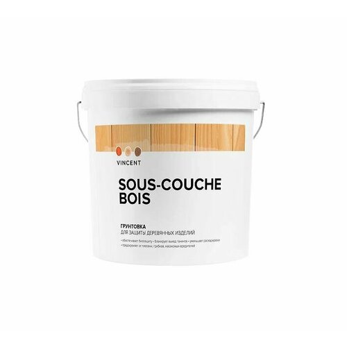 VINCENT SOUS COUCHE BOIS грунтовка для защиты древесины (0,9л)