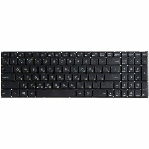 Клавиатура для ноутбука Rocknparts Asus X551M, F551, D550, R512, R515, TP550L, V500C, TP550L [0KNB0-612GRU00] Black, No frame, гор. Enter