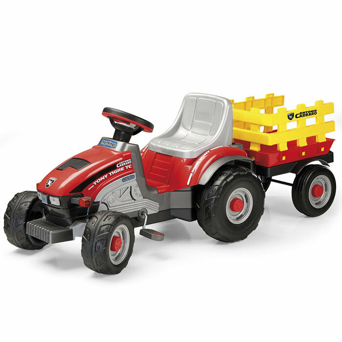 Детский педальный трактор Peg Perego Mini Tony Tigre
