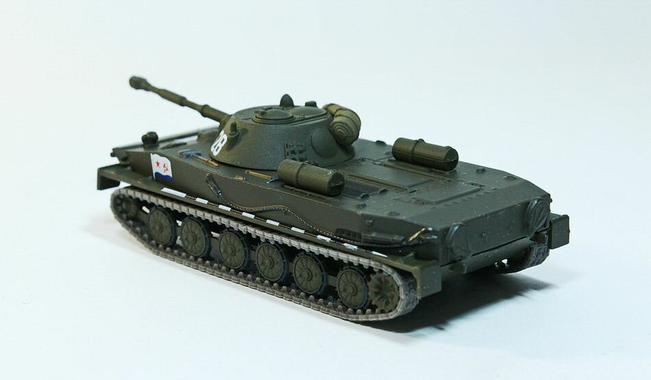 Масштабная модель 1/72 Танк ПТ-76 — фото 1