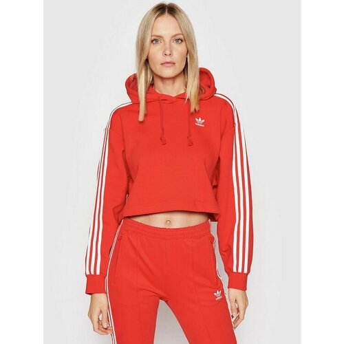 Худи adidas, размер 40 [FR], красный