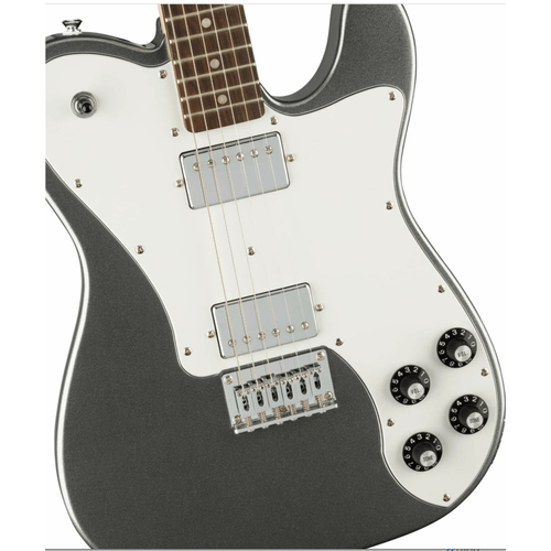 электрогитара squier affinity telecaster deluxe гриф laurel цвет charcoal frost metallic squier affinity telecaster deluxe electric guitar laurel fingerboard charcoal frost metallic FENDER SQUIER Affinity 2021 Telecaster Deluxe LRL Charcoal Frost Metallic