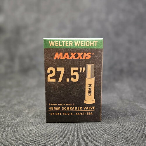 Камера Maxxis WelterWeight, 27.5x1.75-2.4, 48мм, Schrader