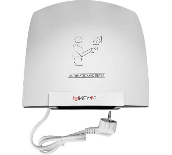 Сушилка для рук Meyvel MH1-1800P1 White