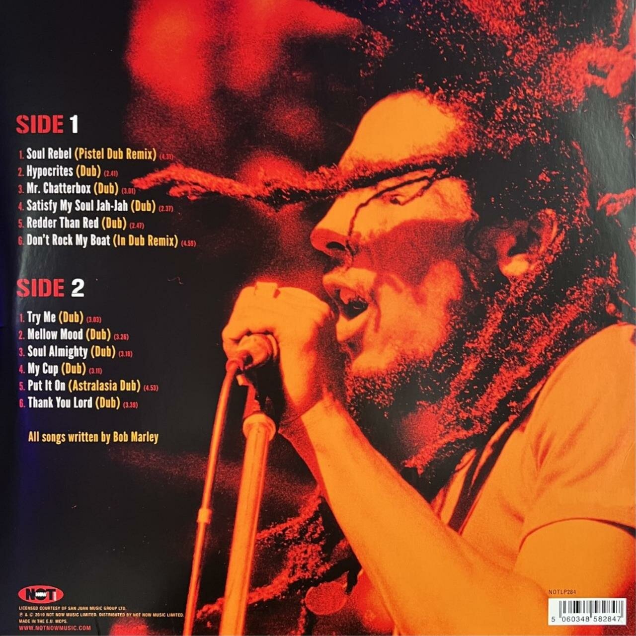 Виниловая пластинка Not Now Bob Marley - In Dub. Coloured, green (LP) Fat Cat Records - фото №5