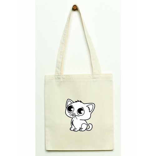 Сумка шоппер , бежевый