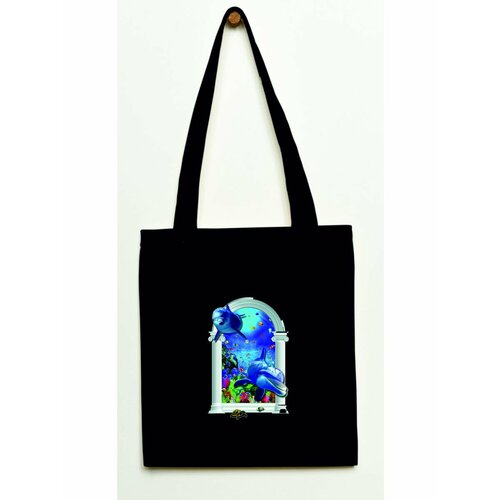 Сумка шоппер , черный