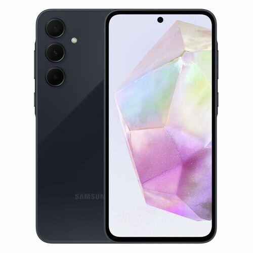 Смартфон Samsung Galaxy A35 5G SM-A356E 128Gb 8Gb темно-синий 3G 4G 2Sim 6.6" AMOLED 1080x2340 And14 — фото 1